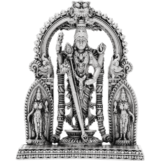GOD MURUGAN OXEDISED SILVER SILAI  (92.5 PURITY)